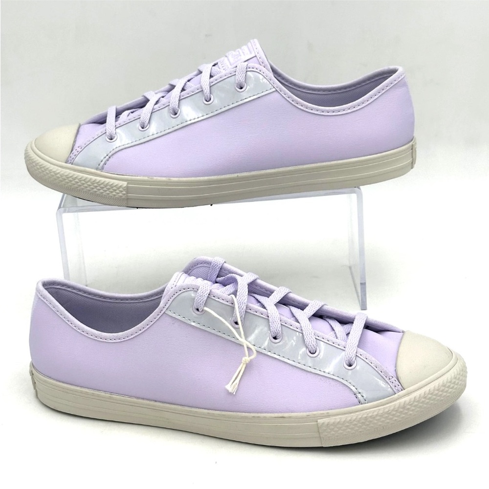 NEW Converse All Star Shoes Womens Size 10 Lavender Purple Low Top A03066C